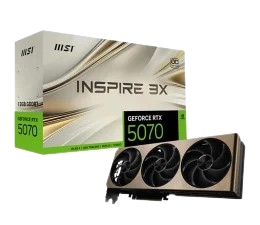 GeForce RTX 5070 Inspire 3X OC 12GB GDDR7 DLSS4